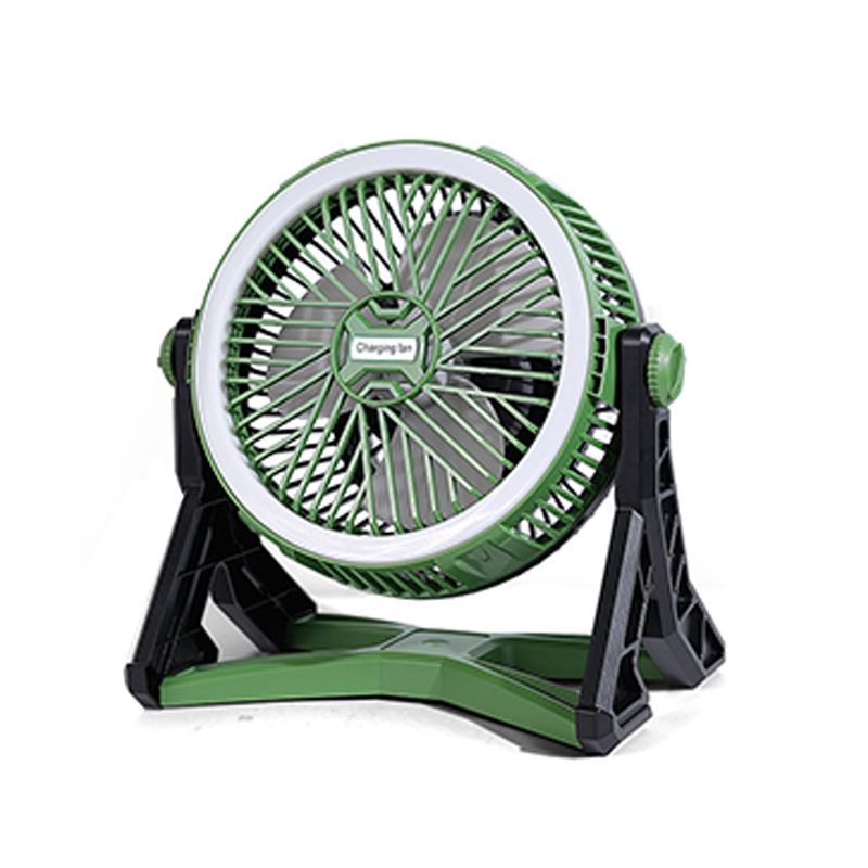 Home Outdoor Camping Portable Usb Charging Solar Fan With Three Gear