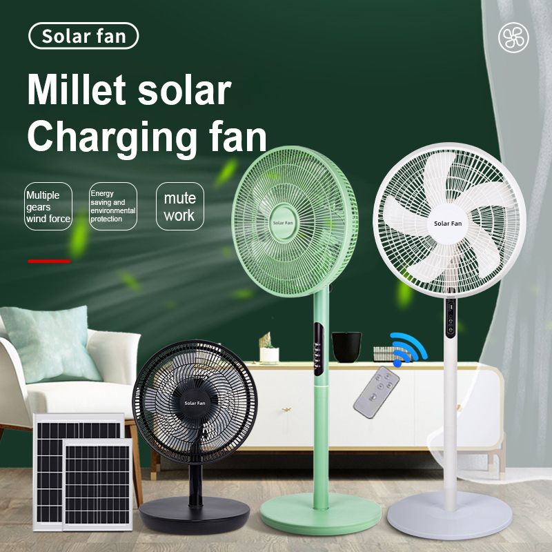 Portable Battery Operated Solar Powered Outdoor Fans