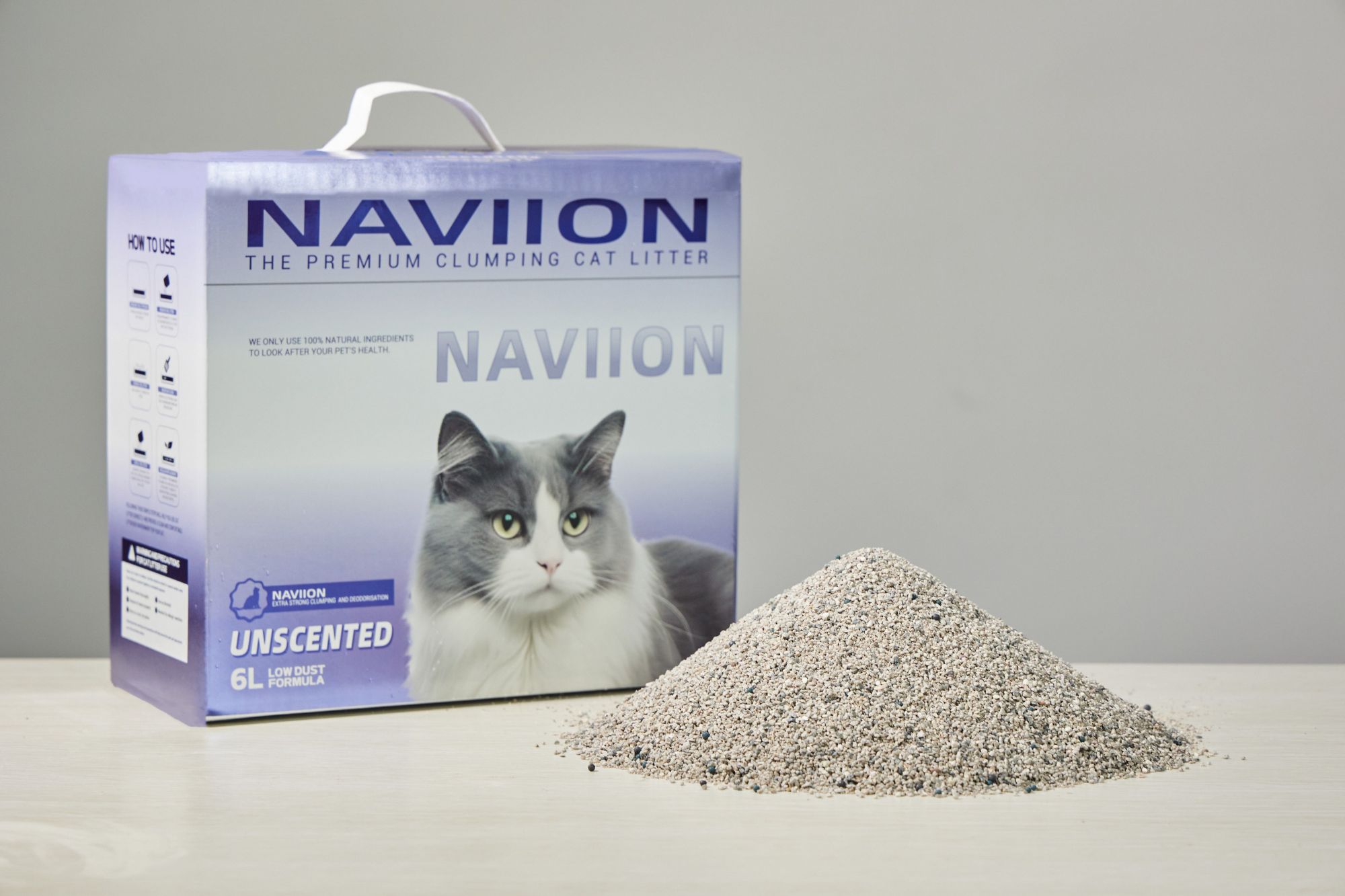 Premium OEM High Quality Odor Control with Long-Lasting Freshness Cat Litter: