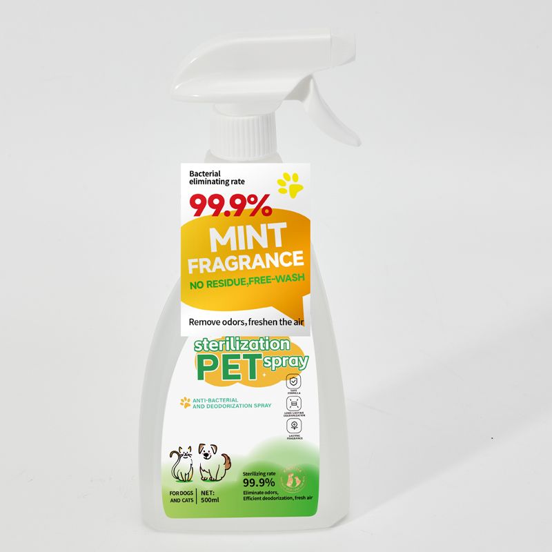 Pet sterilization and deodorization spray ( Mint fragrance ) 500ml