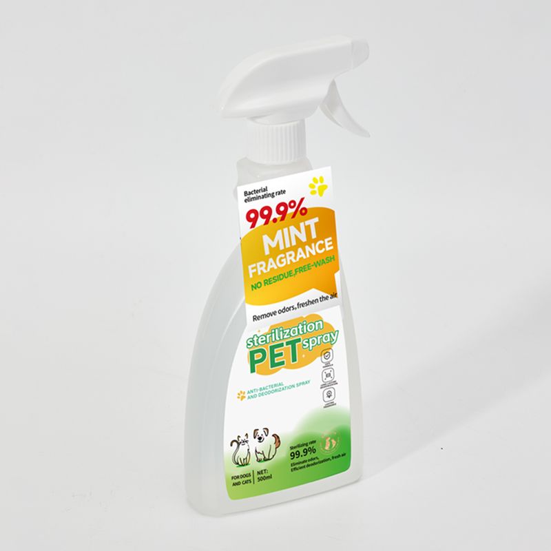 Pet sterilization and deodorization spray ( Mint fragrance ) 500ml