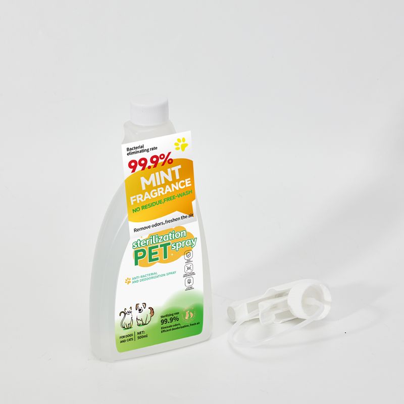 Pet sterilization and deodorization spray ( Mint fragrance ) 500ml