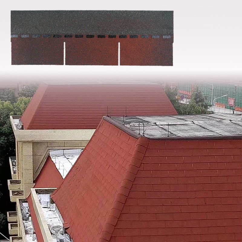 3-tab single asphalt shingle roof cost Malaysia Roofing Material asphalt lightweight tile