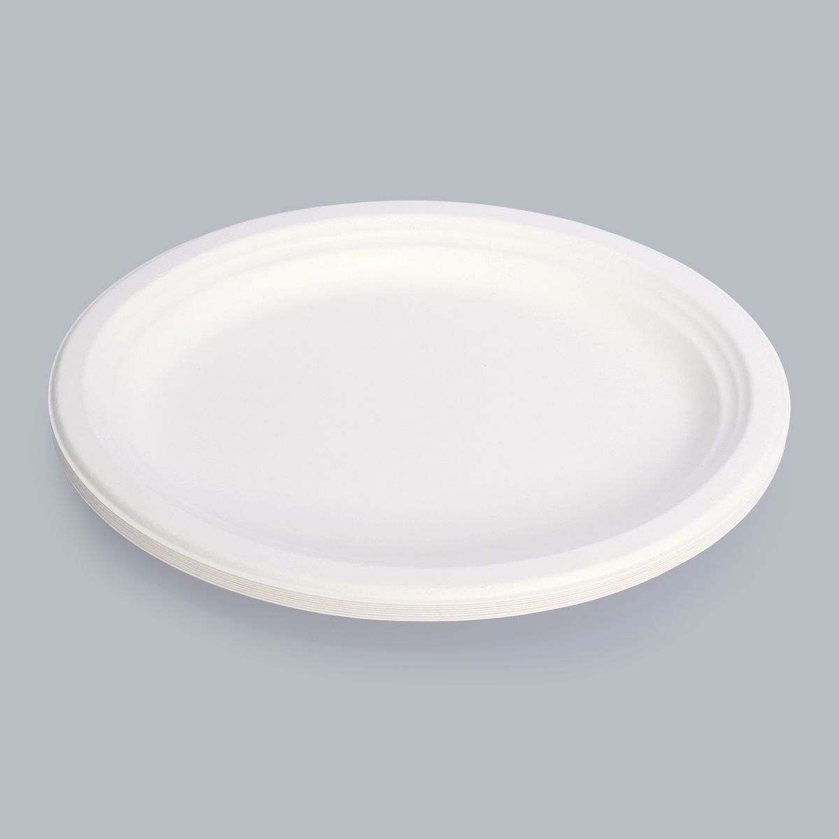 12.5 inch Round Plate Compostable Paper Plates Eco-Friendly Tableware Food Packaging Biodegradable