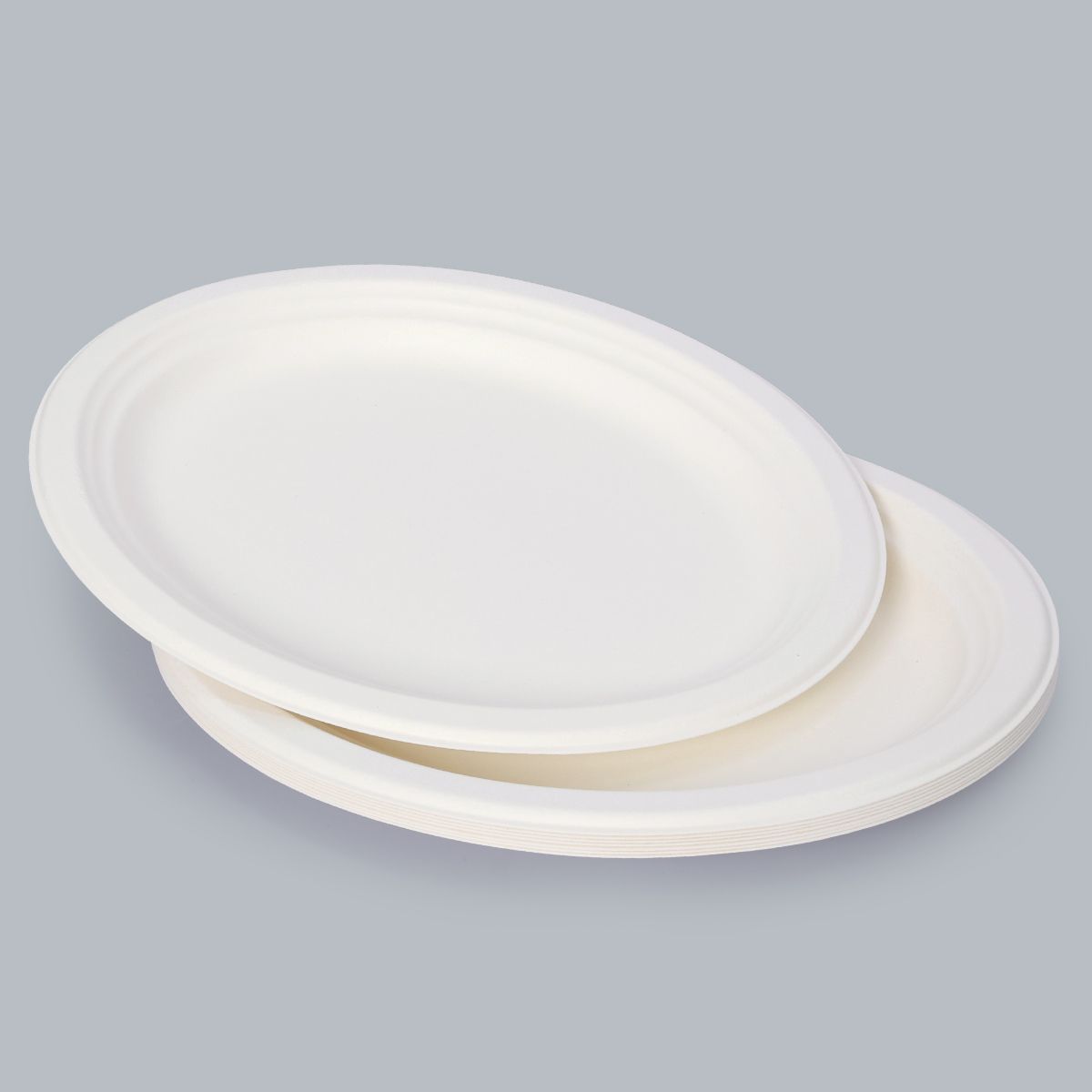 12.5 inch Round Plate Compostable Paper Plates Eco-Friendly Tableware Food Packaging Biodegradable