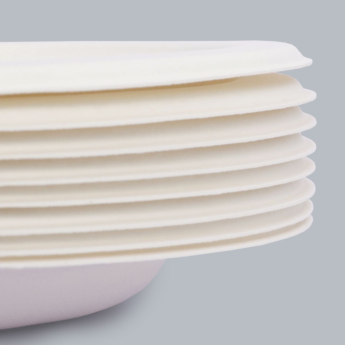 12.5 inch Round Plate Compostable Paper Plates Eco-Friendly Tableware Food Packaging Biodegradable