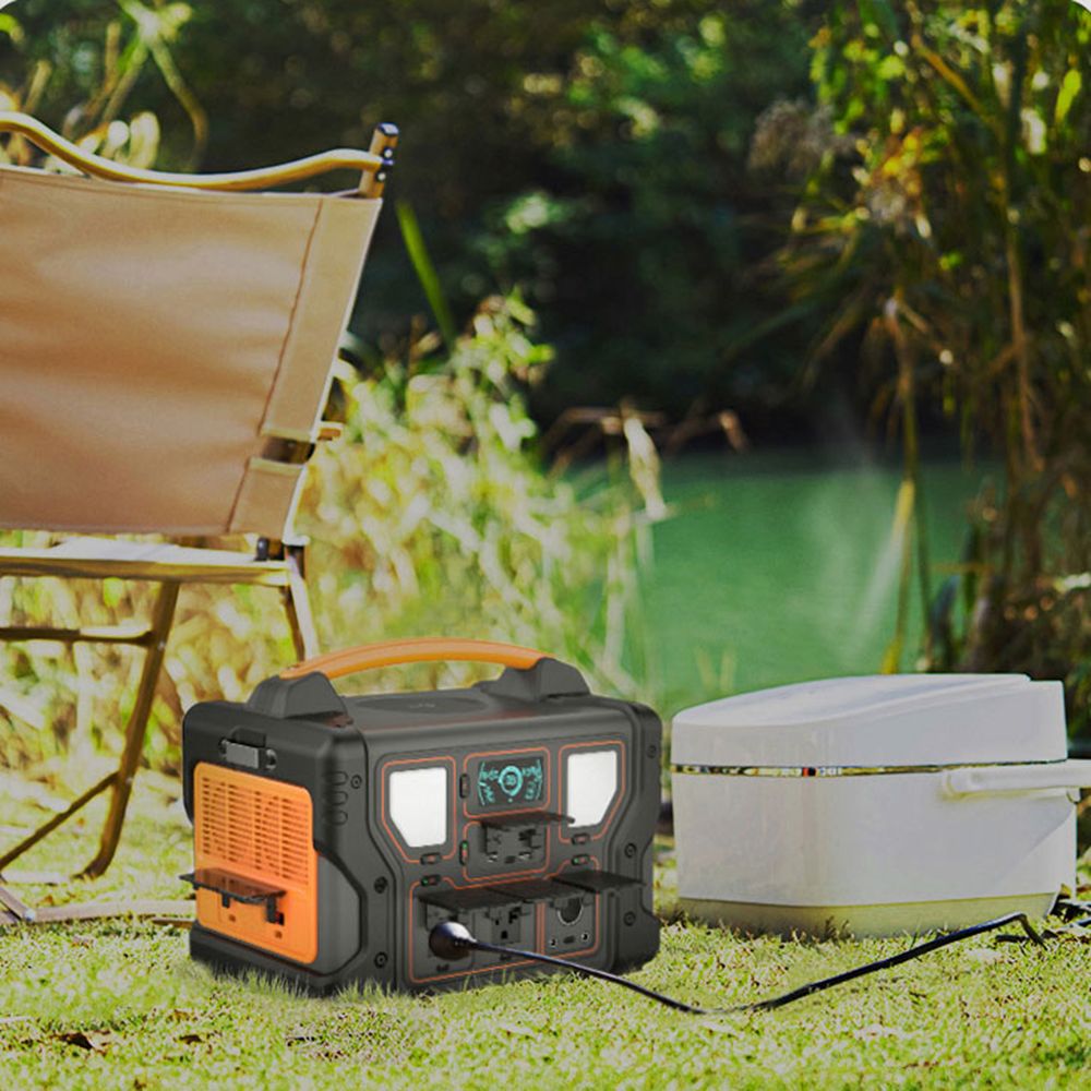 Solar generator outdoor solar lifepo4 battery with led display 500w portable power station