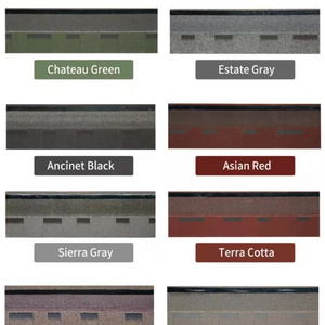 Colorful Laminated asphalt roofing Tile Asphalt Shingles