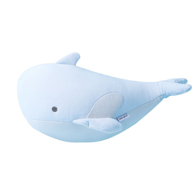 Whale Cartoon Deformation 2-In-1 U-Shaped Pillow with Microbeads