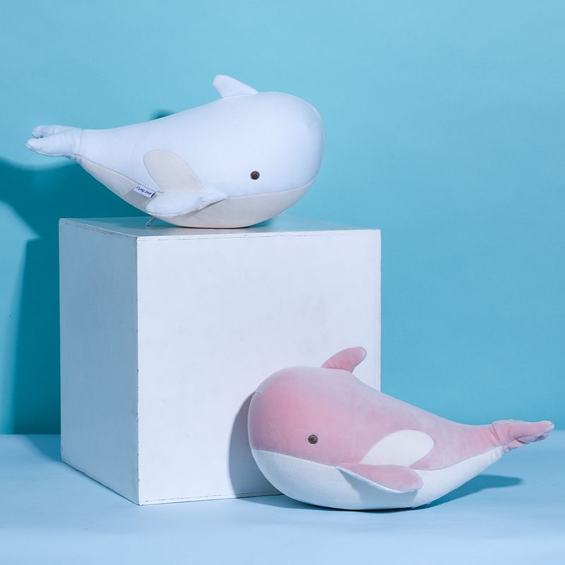 Whale Cartoon Deformation 2-In-1 U-Shaped Pillow with Microbeads