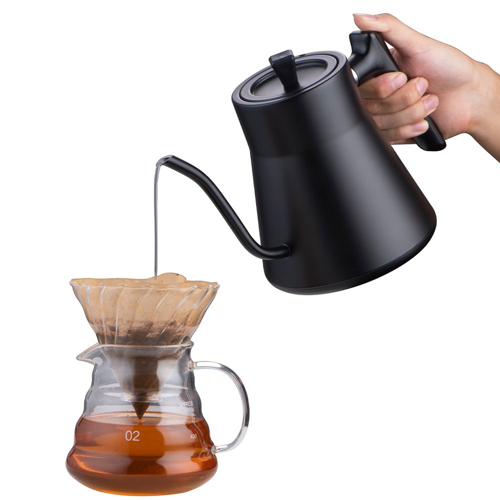 Stainless Steel Quick Heating Digital Variable Temperature Control Pour Over Coffee Tea Electric Gooseneck Kettle