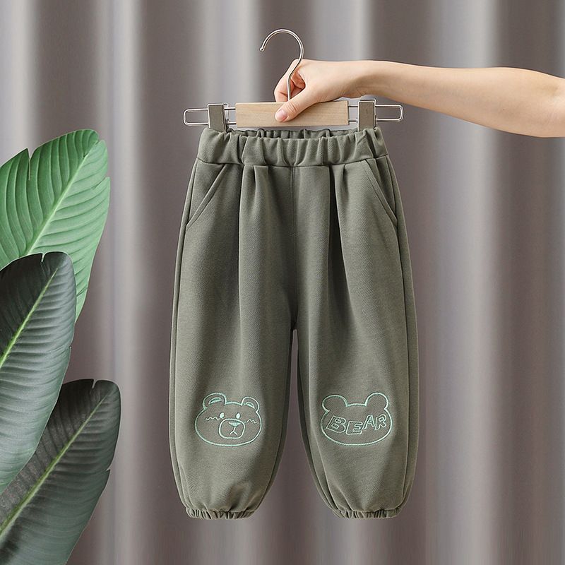 Summer Anti-Mosquito Children's Loose Trousers Boys And Girls Wide-Legged Children Pants