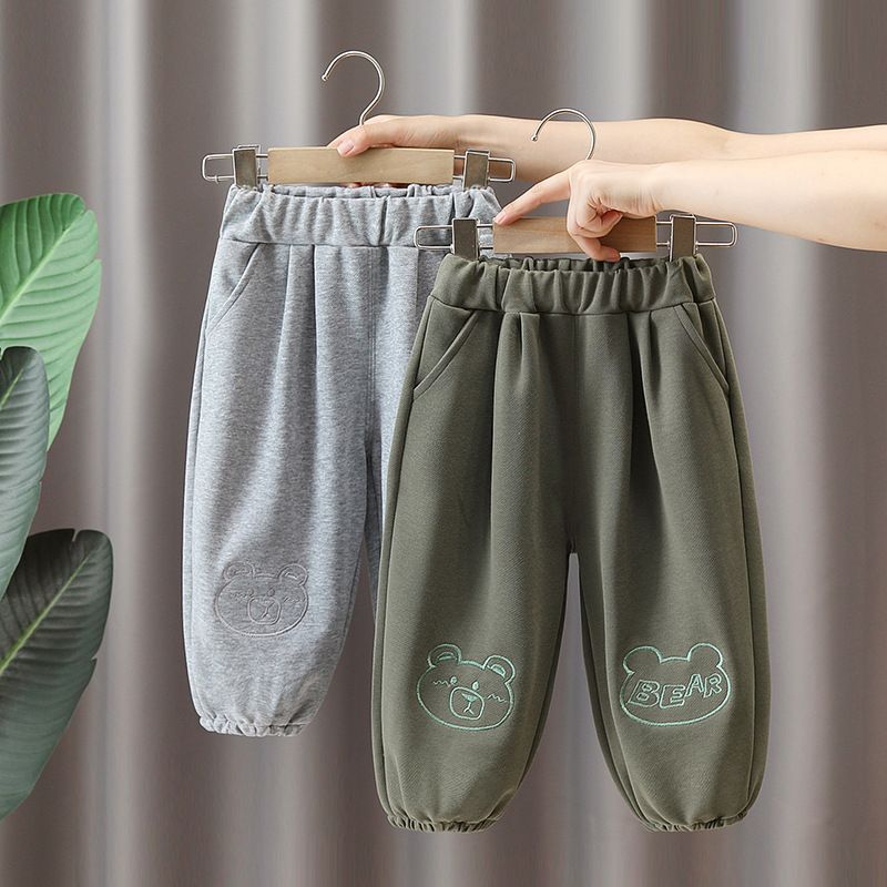 Summer Anti-Mosquito Children's Loose Trousers Boys And Girls Wide-Legged Children Pants