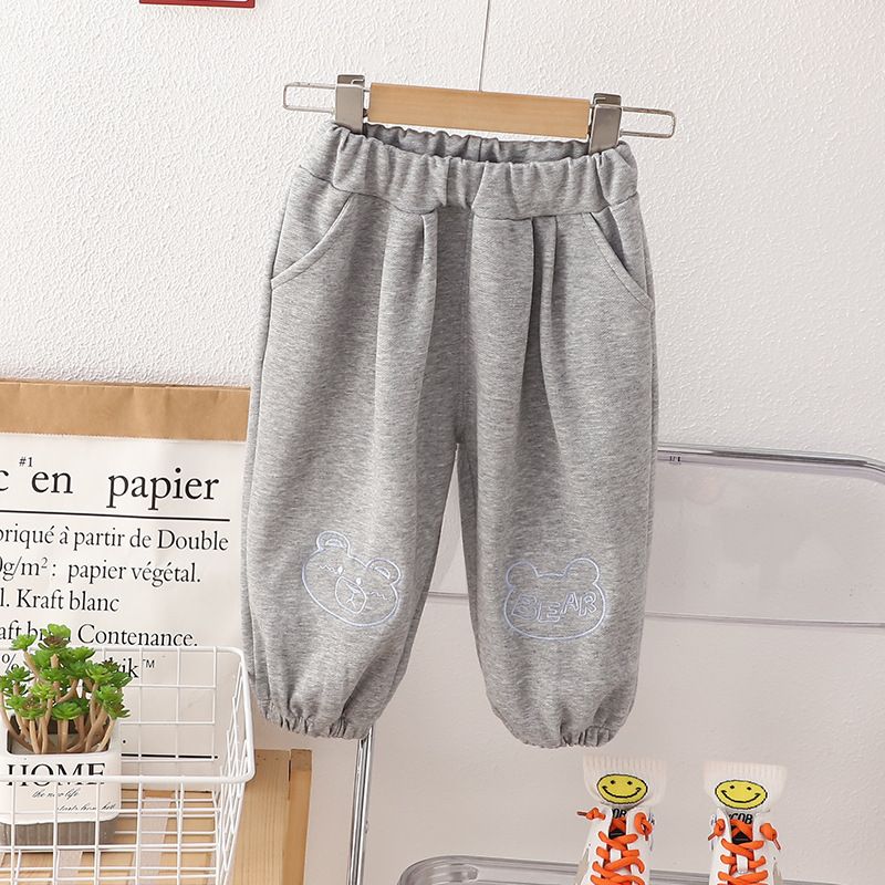 Summer Anti-Mosquito Children's Loose Trousers Boys And Girls Wide-Legged Children Pants