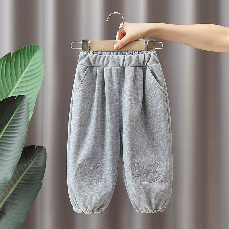 Summer Anti-Mosquito Children's Loose Trousers Boys And Girls Wide-Legged Children Pants