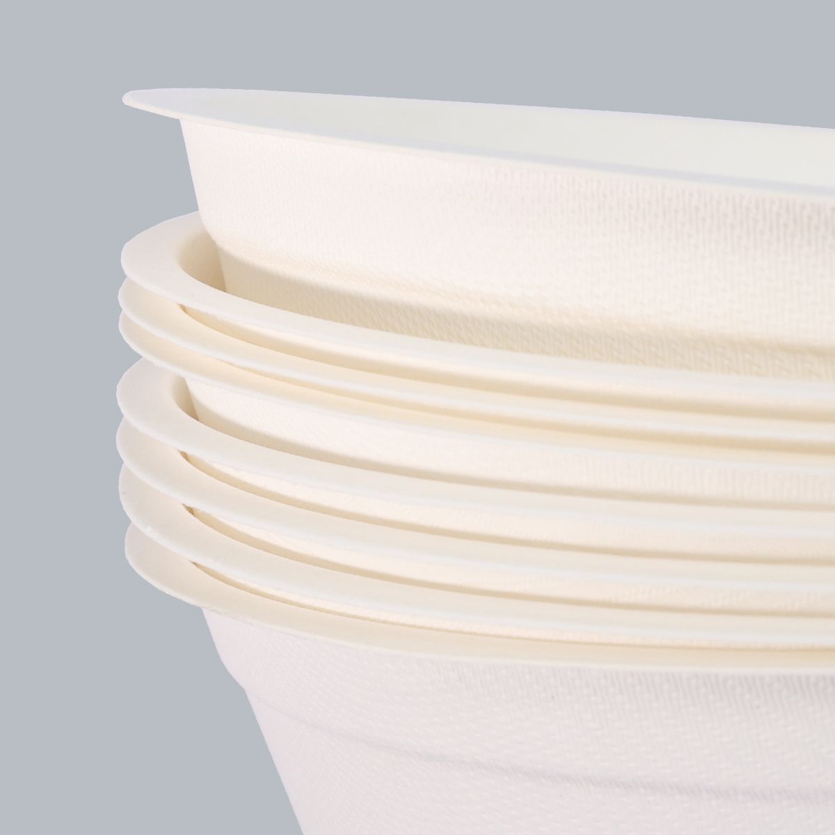 Earth-Friendly Disposable Bowl Eco-Friendly Food Containers Tableware 910ml Bowl Food Packeging