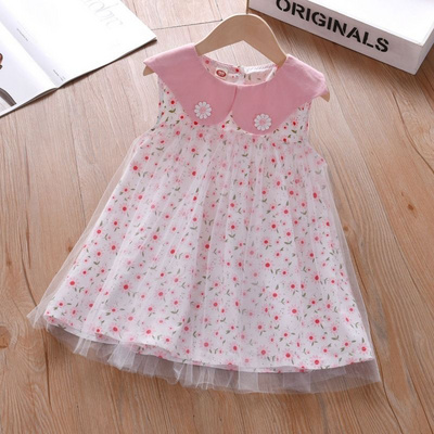 open lace back dress Christening Dress (0-3 months) – MY PRINCESS TM main image 1
