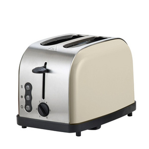 New Design Hot Sell Sandwich Electric 2 Slice Bread Stainless Steel Toaster Wide Slot