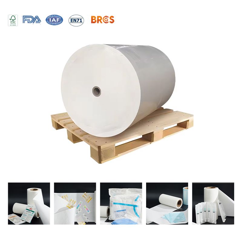 Hot Sale for EO and Sterilization, Combine with PP Film for Small Medical Instrument Packaging, medical Paper