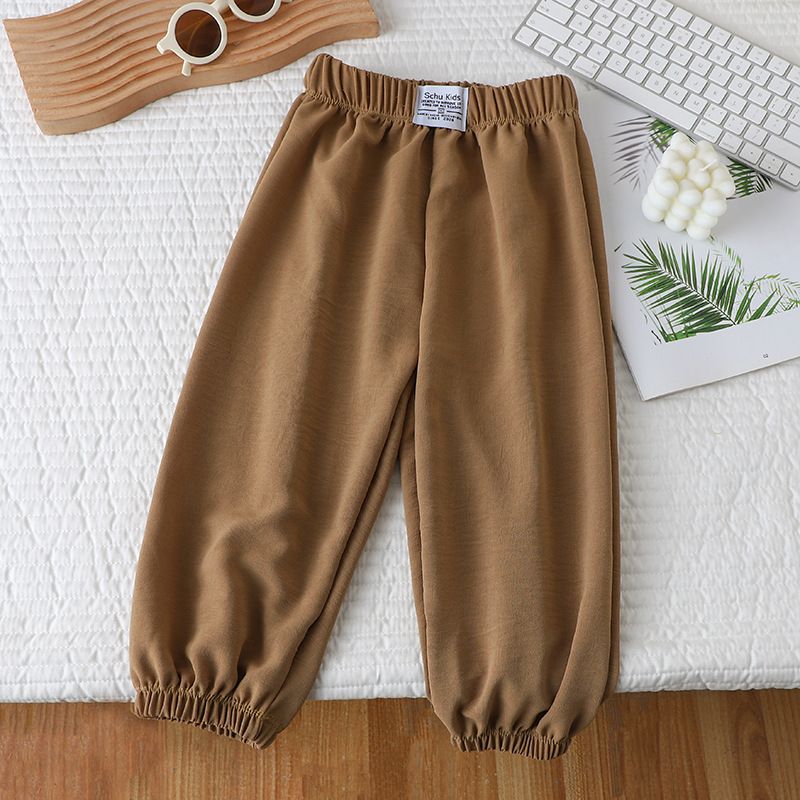 Wholesale Baby Outside Summer Anti-Mosquito Trousers Children's Trousers Thin Boys And Girls Wide-Legged Pants Loose Trousers