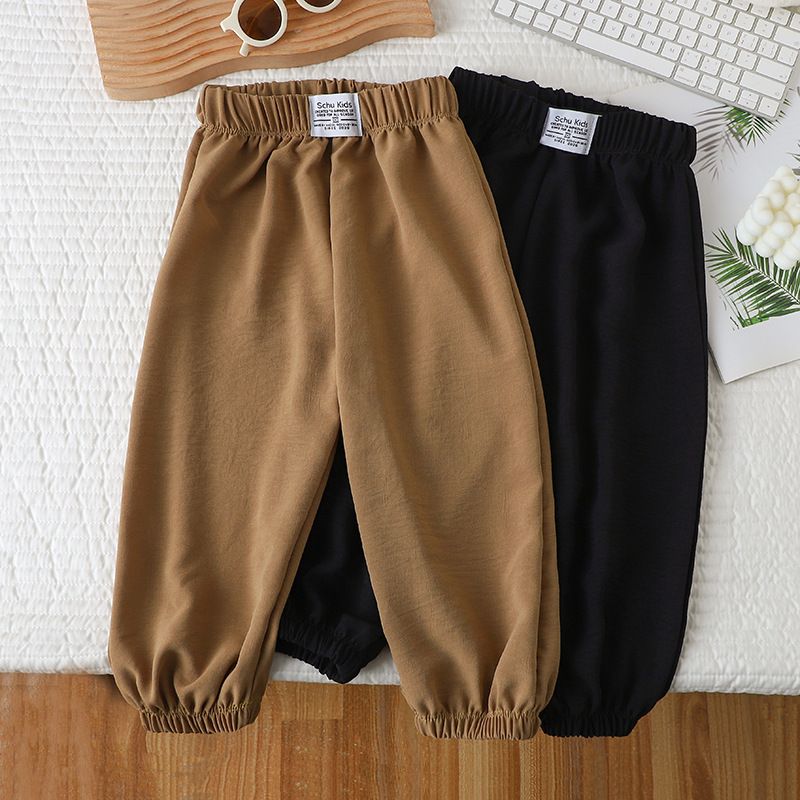 Wholesale Baby Outside Summer Anti-Mosquito Trousers Children's Trousers Thin Boys And Girls Wide-Legged Pants Loose Trousers