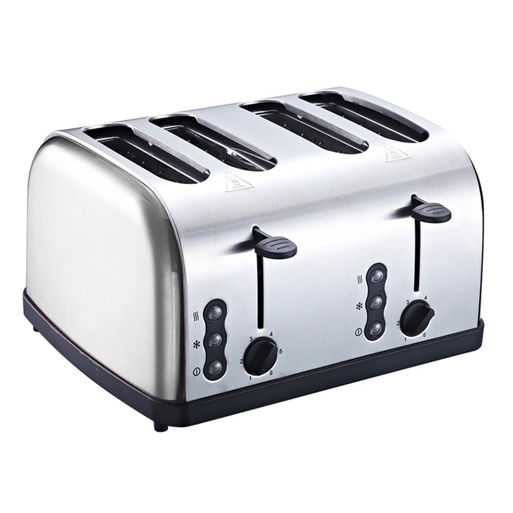 Kitchen Home Stainless Steel Extra Wide Slot Breakfast Bread Oven Toaster