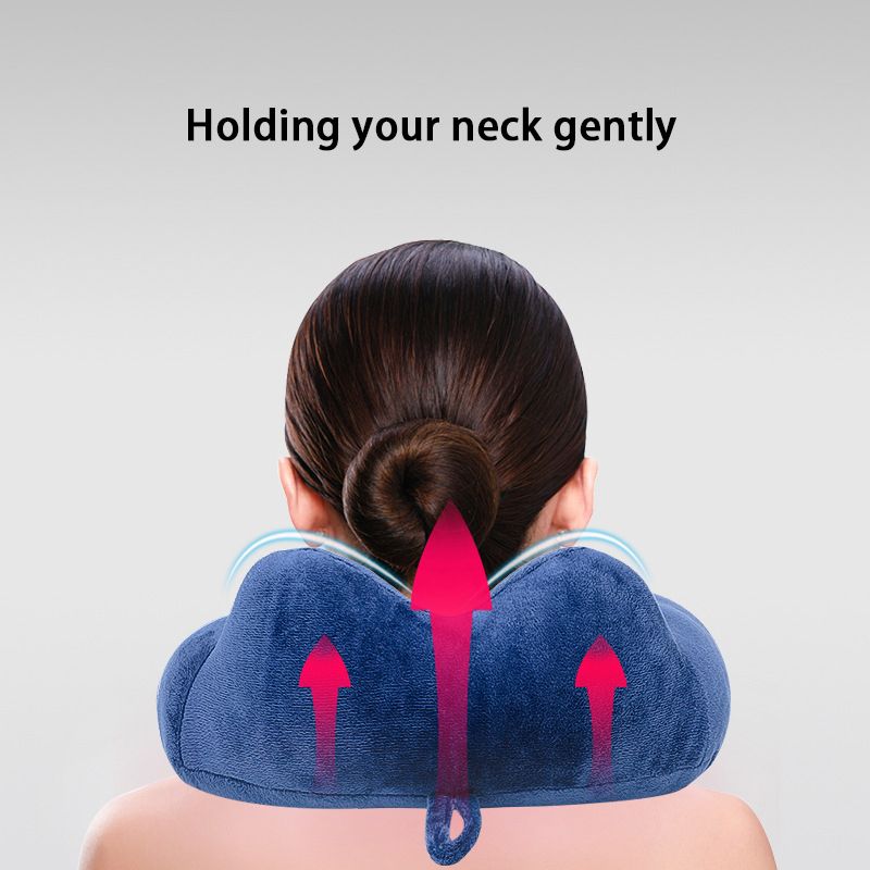 Hump Support U-Shaped Pillow Neck Protection Office Nap Travel