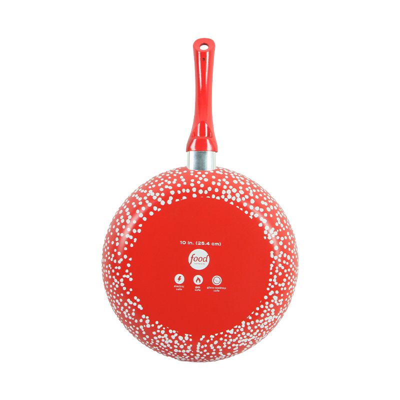 Personalized customizable pattern red frypan