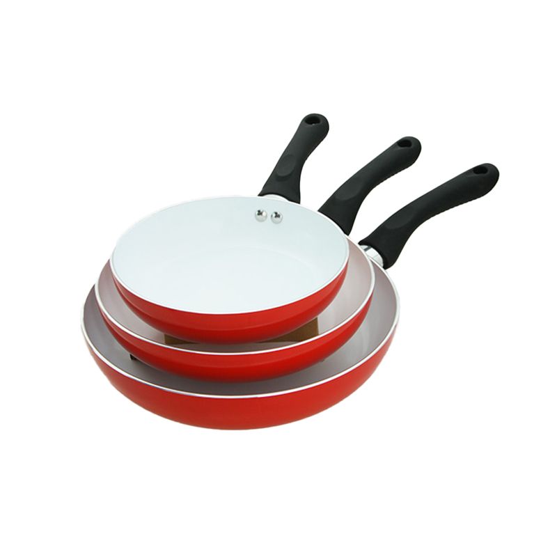 Personalized customizable multi-color frypan set