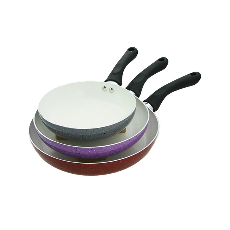 Personalized customizable multi-color frypan set