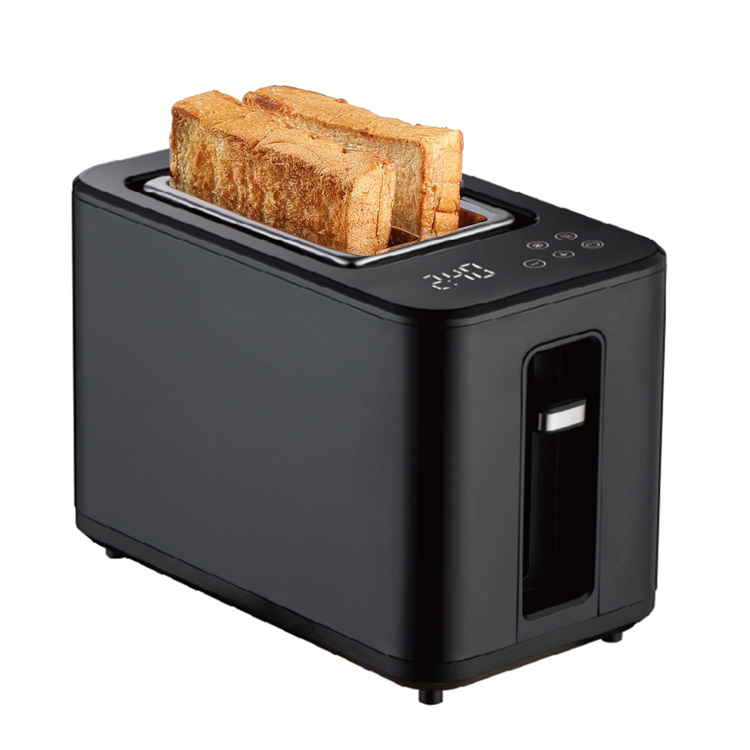 2 Slice Smart Commercial Pop Up Toaster With Lcd Display