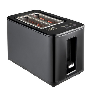 2 Slice Smart Commercial Pop Up Toaster With Lcd Display