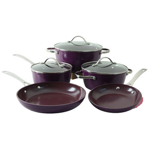 Saucepot Casserole Wok Pan Ceramic Non Stick Casserole Frypan Set