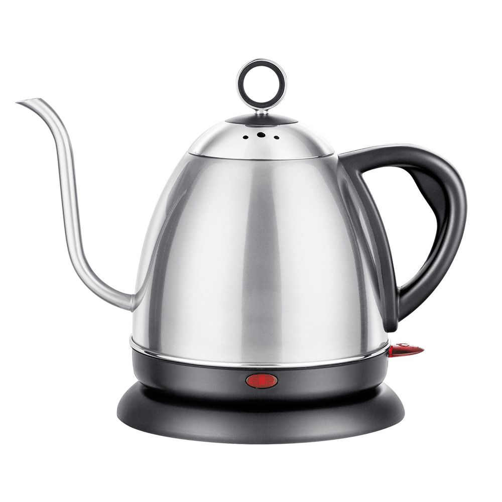 Portable Electric Stainless Steel 1.0l Gooseneck Pour Over Kettle