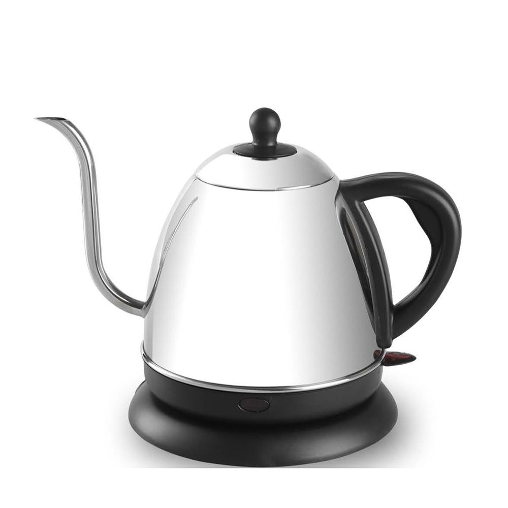 Portable Electric Stainless Steel 1.0l Gooseneck Pour Over Kettle