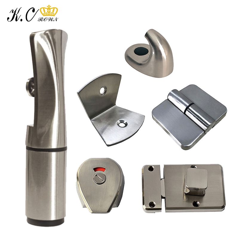 Commercial Project Toilet Partition Accessories Hardware Toilet Cubicle Fittings