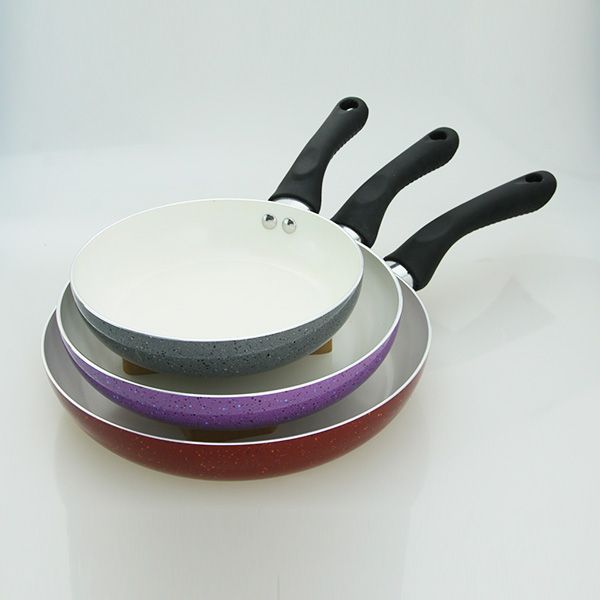 luxury non stick cookware die casting fry nonstick aluminum saute wok set