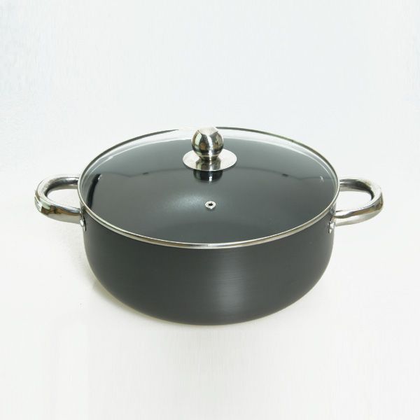 Kitchen Cast Iron Soup Non-stick Cookware Hot Food Warmer Stainless Steel Cooking Pot Set