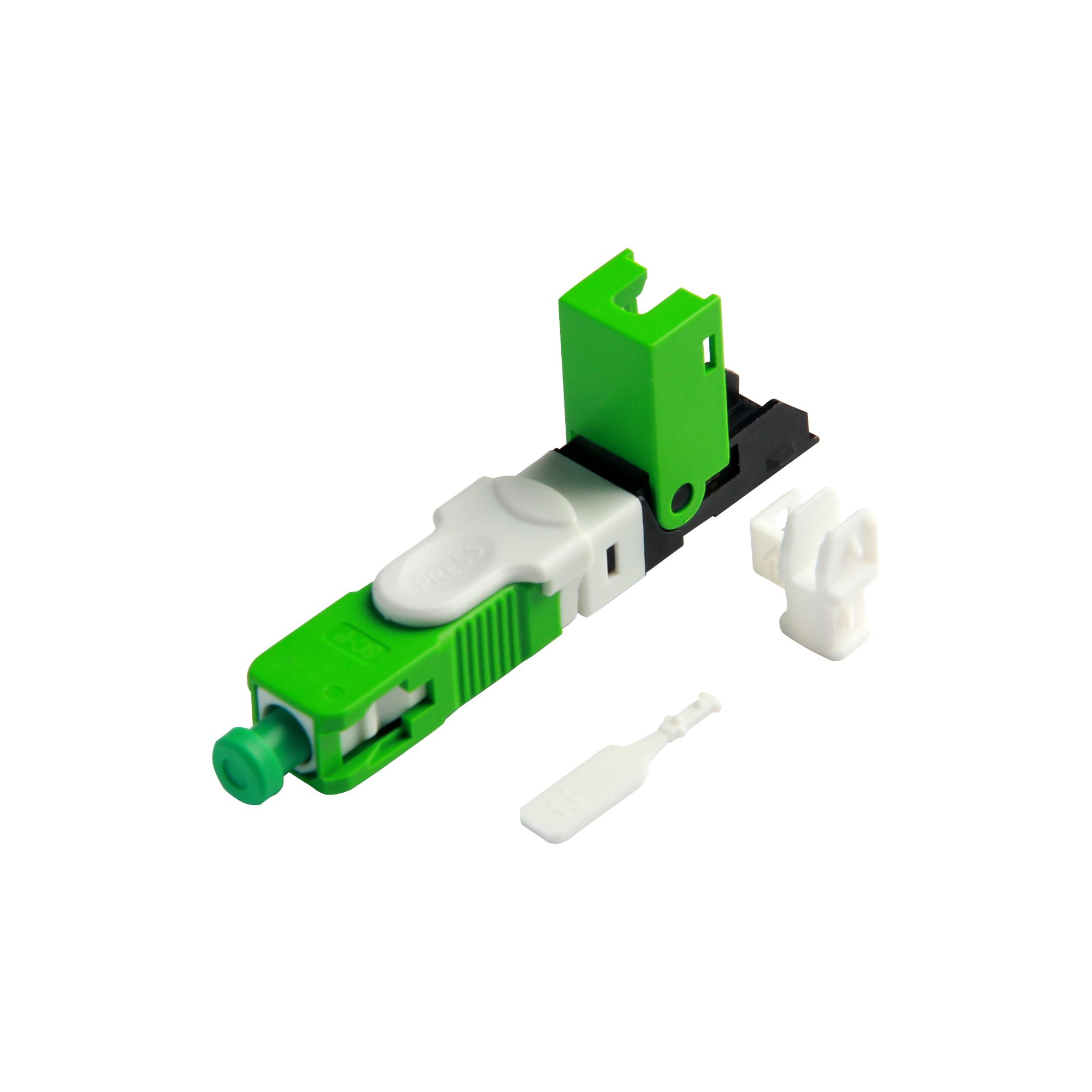 Fiber Optic Cable Adapter SC Embedded Optic Fiber Quick Fast Connector Connecting