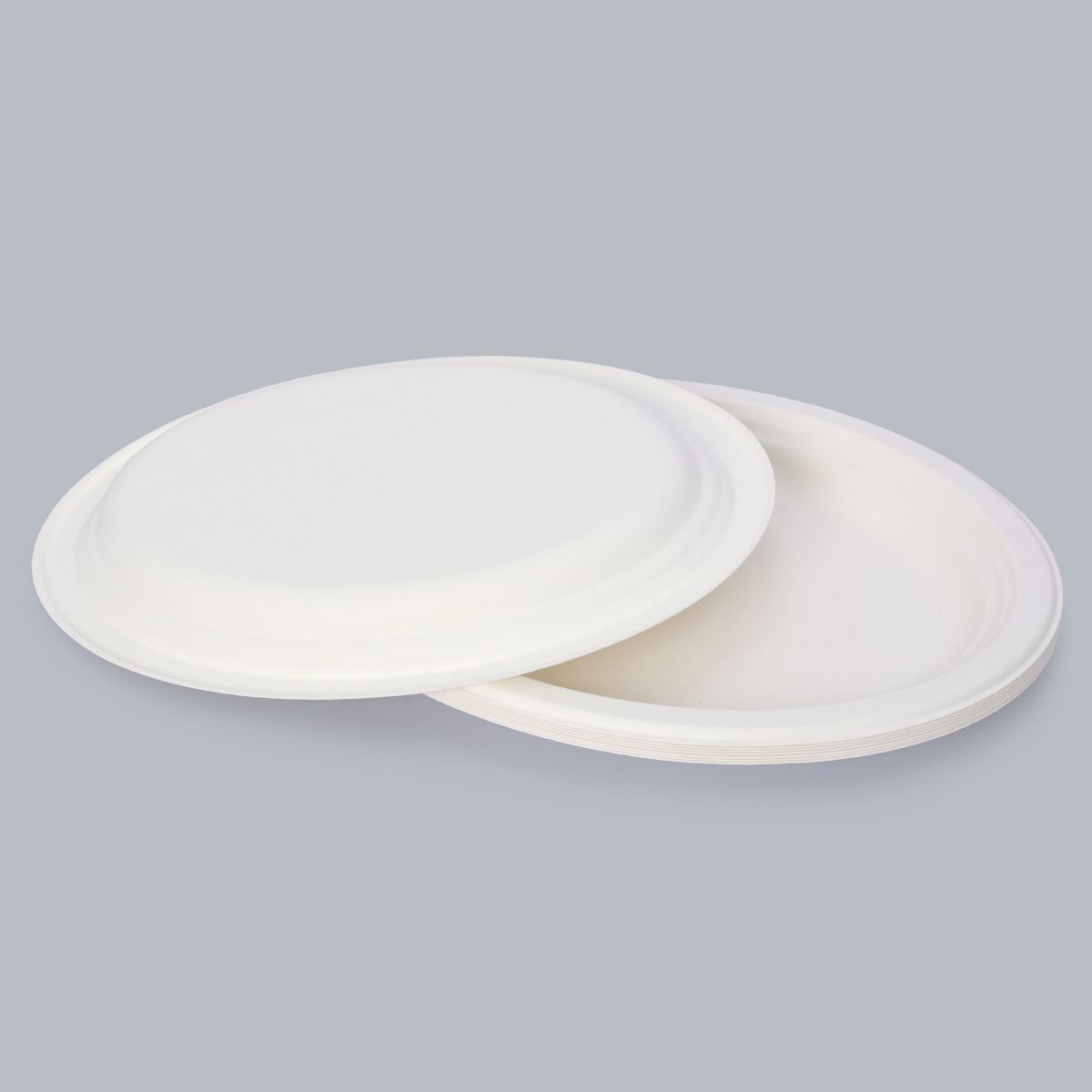 Disposable Tableware 12.5-inch Oval Plate Sustainable Food Packaging Compostable Food Trays Eco-Friendly