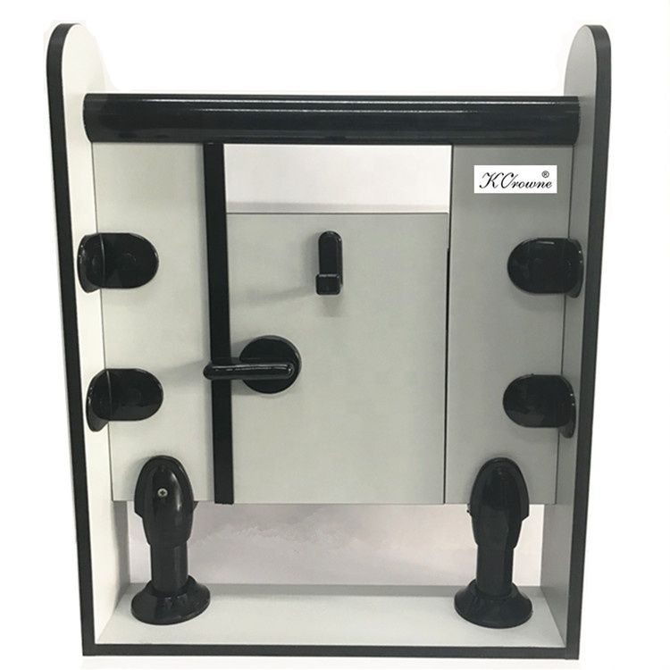 Toilet Cubicle Hardware Handle Brackets Stainless Steel Support Legs Toilet Partition Accessories