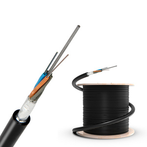 Outdoor Direct Bury Stranded Aluminum Tape Cable 12 24 36 48 72 96 144 Cores Armored Fiber Optic Cable GYTA GYTA53