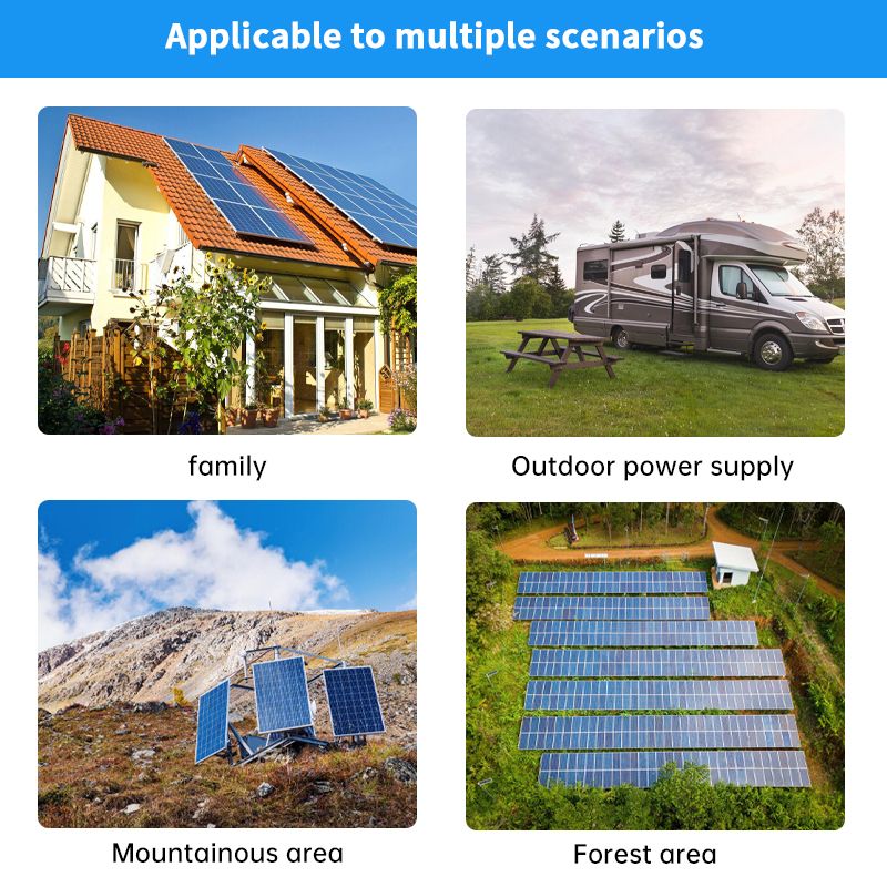 5kw Built In Solar Controller Energy System Mppt Off-Grid Single-Phase Solar Inverter