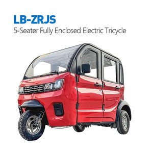 Good Quality Closed Type 3 Wheel Electric Tricycles For Passenger