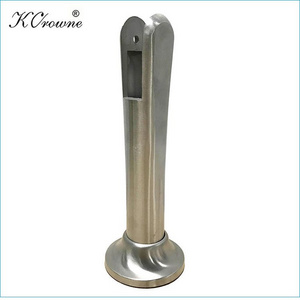 Stainless steel leg for toilet cubicles toilet partition hardware pedestal leg