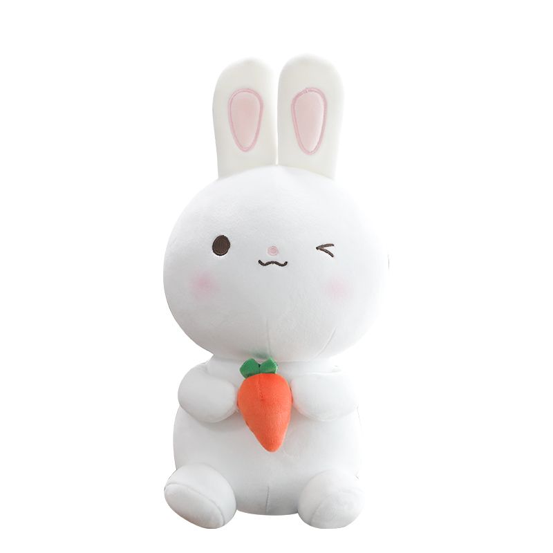 Crystal Short Plush Cartoon Rabbit Bunny Doll Cozy Holiday Gifts