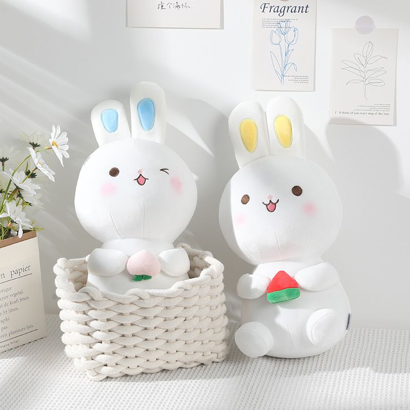 Crystal Short Plush Cartoon Rabbit Bunny Doll Cozy Holiday Gifts