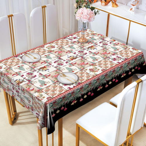 PVC Waterproof Tablecloth for Home Use nonwoven table cloth