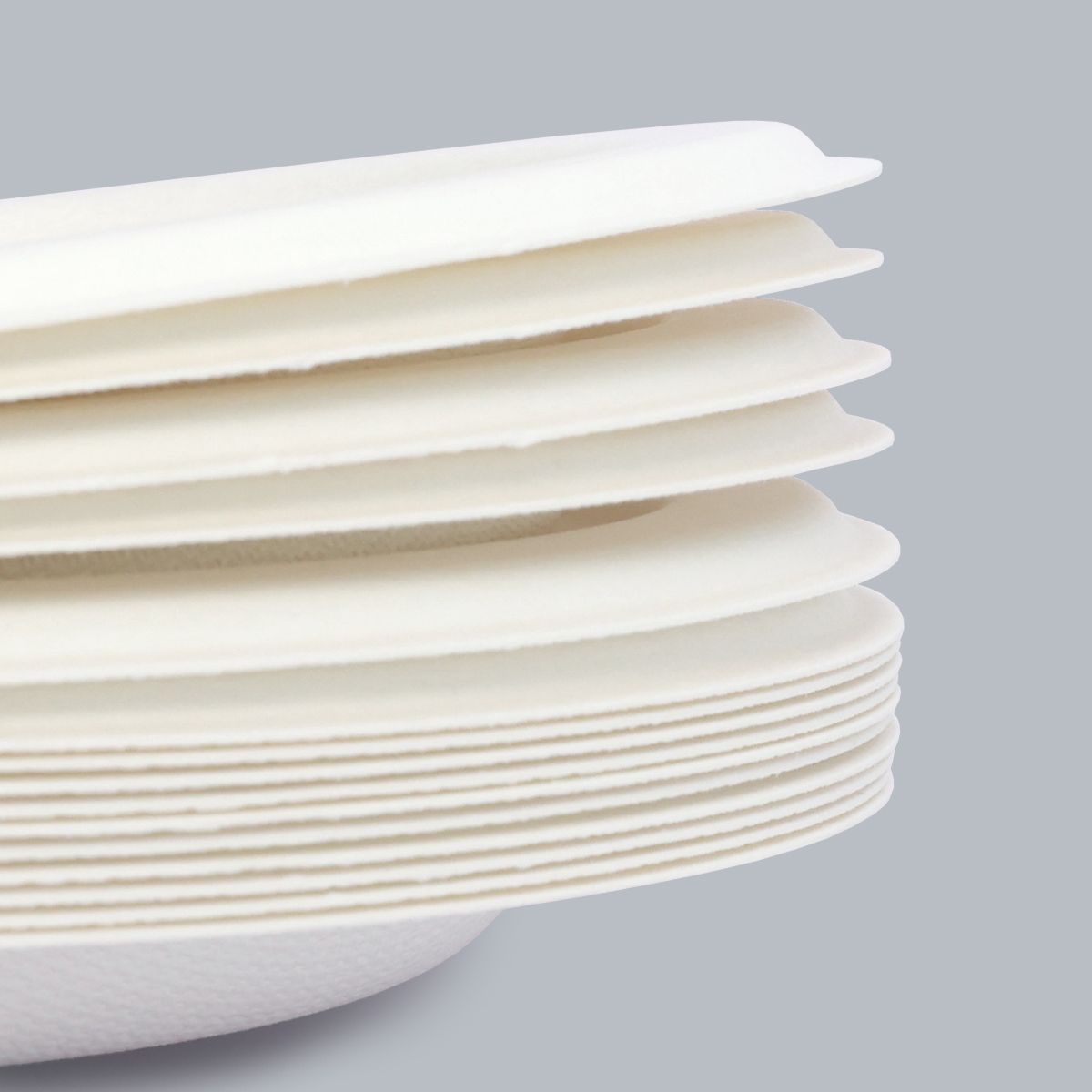 7-inch round plate environmentally friendly tableware biodegradable food packaging disposable tableware