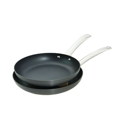 Light Weight Chef Stir Fry Pan Wooden Stainless steel Handle Cast Iron Wok